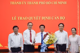 Ông Dương Ngọc Hải giữ chức Chủ nhiệm Ủy ban Kiểm tra Thành ủy TP HCM