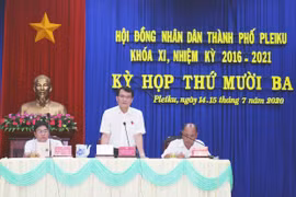 Các địa phương ở Gia Lai tổ chức kỳ họp HĐND