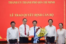 Ông Dương Ngọc Hải giữ chức Chủ nhiệm Ủy ban Kiểm tra Thành ủy TP HCM