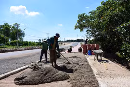 Ia Pa khẩn trương hoàn thành công trình chào mừng đại hội Đảng