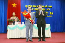 Ông Đặng Toàn Thắng được bầu giữ chức Phó Chủ tịch UBND TP. Pleiku
