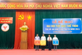 Trường THPT Nguyễn Trãi giành giải nhất toàn đoàn tại Đại hội Thể dục thể thao thị xã An Khê lần thứ IX