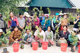 Tuyên truyền, phổ biến giáo dục pháp luật cho phụ nữ huyện Đak Pơ và Kbang