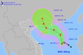 Áp thấp nhiệt đới đã mạnh lên thành bão số 1 trên Biển Đông