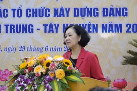 Giao ban công tác tổ chức xây dựng Đảng 9 tỉnh miền Trung - Tây Nguyên