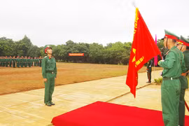 Các đơn vị tổ chức tuyên thệ chiến sĩ mới năm 2022
