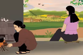 Ở phía cuối chiều