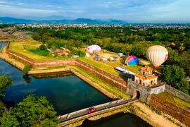 Sôi động Lễ hội khinh khí cầu "Cố đô Huế nhìn từ bầu trời"