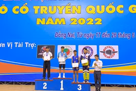 Gia Lai giành 3 huy chương vàng tại Giải Vô địch trẻ và thiếu niên võ cổ truyền quốc gia