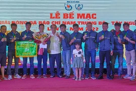 Hội nhà báo Gia Lai giành huy chương đồng tại Giải bóng đá Báo chí Nam Trung bộ-Tây Nguyên