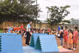 Gia Lai: Tổ chức chương trình rèn luyện kỹ năng sống cho trẻ em có hoàn cảnh đặc biệt