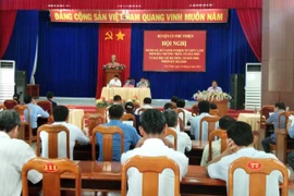 Phú Thiện đánh giá việc tổ chức làm điểm bầu cử trưởng thôn, tổ trưởng tổ dân phố