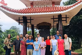 Hội viên Hội Văn học Nghệ thuật Gia Lai đi thực tế sáng tác tại Kbang