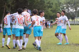 U17 Hoàng Anh Gia Lai giành chiến thắng dễ dàng trước U17 Quảng Ngãi