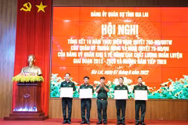 Gia Lai: Tổng kết 10 năm thực hiện Nghị quyết 765 của Quân ủy Trung ương về nâng cao chất lượng huấn luyện