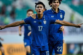U23 Thái Lan thắng đậm U23 Malaysia, vượt U23 Việt Nam trên bảng xếp hạng