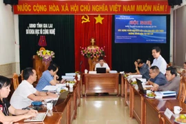 Gia Lai: Nghiệm thu dự án xây dựng vùng nguyên liệu lúa cạn đặc sản địa phương