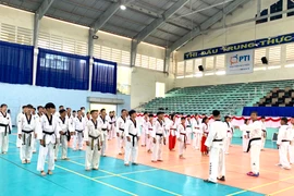 Gia Lai: Tập huấn bồi dưỡng nghiệp vụ cho 60 huấn luyện viên Taekwondo