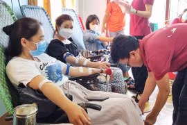 Tiếp nhận 185 đơn vị máu an toàn tại ngày hội "Giọt hồng Pleiku"