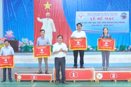 Đại hội TDTT huyện Chư Prông: Phòng Giáo dục và Đào tạo giành giải nhất toàn đoàn