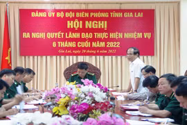 Chủ tịch UBND tỉnh Võ Ngọc Thành: Cần tập trung xây dựng Đảng bộ Bộ đội Biên phòng tỉnh trong sạch vững mạnh