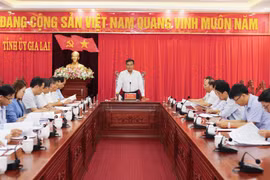 Thường trực Tỉnh ủy Gia Lai làm việc với Ủy ban Kiểm tra Tỉnh ủy