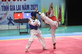Gia Lai: Hơn 130 võ sĩ trẻ tranh tài ở Giải Vô địch trẻ Taekwondo