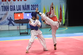 Gia Lai: Hơn 130 võ sĩ trẻ tranh tài ở Giải Vô địch trẻ Taekwondo