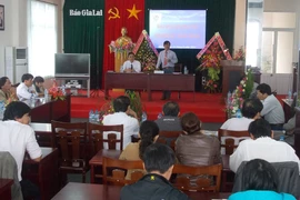 Chi Hội nhà báo Gia Lai: Đại hội lần thứ VII (nhiệm kỳ 2013-2015)
