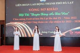 Lâm Đồng: Hội thi "Duyên dáng áo dài hoa" TP.Đà Lạt