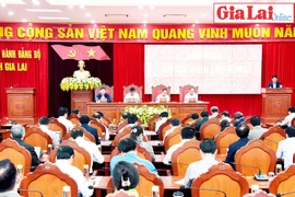 Hội nghị lần thứ 9 Ban Chấp hành Đảng bộ tỉnh Gia Lai khóa XVI (mở rộng)