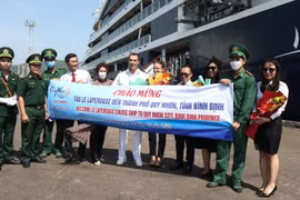 Bình Định đón tàu du lịch quốc tế cập cảng Quy Nhơn