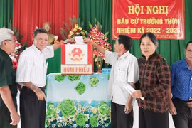 Kbang đẩy mạnh tiến trình nhất thể hóa bí thư kiêm trưởng thôn