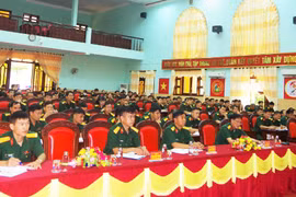 Đảng ủy Quân sự tỉnh Gia Lai thông báo kết quả Hội nghị Trung ương 6, khóa XIII