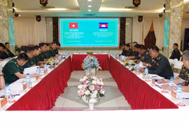 Bộ đội Biên phòng Gia Lai hội đàm với Tiểu khu Quân sự tỉnh Ratanakiri