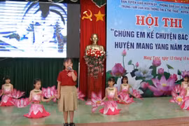 Mang Yang: 27 thí sinh tham gia Hội thi "Chúng em kể chuyện Bác Hồ"