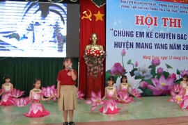 Mang Yang: 27 thí sinh tham gia Hội thi "Chúng em kể chuyện Bác Hồ"