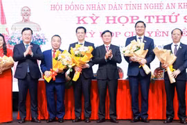 Nghệ An bầu bổ sung 2 Phó Chủ tịch UBND tỉnh