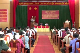 Đức Cơ tọa đàm về xây dựng, chỉnh đốn Đảng và hệ thống chính trị