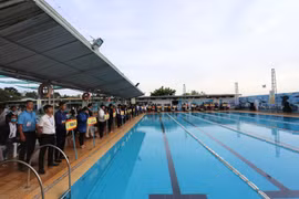 Gần 250 vận động viên thi tài ở Giải Bơi học sinh phổ thông tỉnh Gia Lai