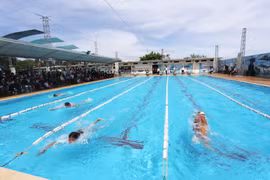 Giải Bơi học sinh phổ thông toàn tỉnh Gia Lai lần thứ III: Sôi động, bổ ích