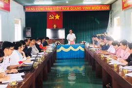 Thường trực Thành ủy Pleiku làm việc với Đảng ủy xã Ia Kênh