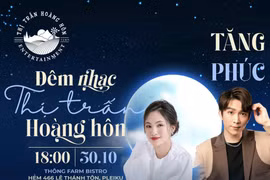 Đêm nhạc "Thị trấn hoàng hôn" tại cà phê Thông Farm