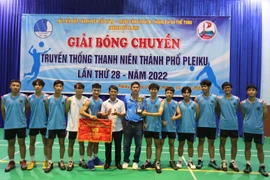 Giải Bóng chuyền truyền thống thanh niên TP. Pleiku 2022: Ươm mầm tài năng