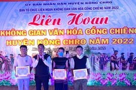 Kông Chro liên hoan cồng chiêng