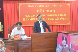 Ban Tuyên giáo Tỉnh ủy Gia Lai triển khai nhiệm vụ công tác tuyên giáo 3 tháng cuối năm 2022