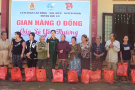 Đức Cơ tổ chức "Gian hàng 0 đồng" tại làng Ghè