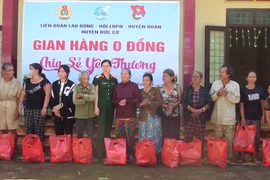 Đức Cơ tổ chức "Gian hàng 0 đồng" tại làng Ghè