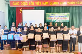 Truyền thông chương trình bếp đun tiết kiệm năng lượng cho phụ nữ huyện Ia Grai