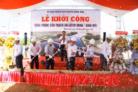 Quảng Ngãi: Khởi công cầu Thạch An nối đôi bờ sông Trà Bồng